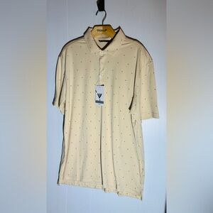 LevelWear Men's Cream San Francisco Giants Vision Polo Shirt